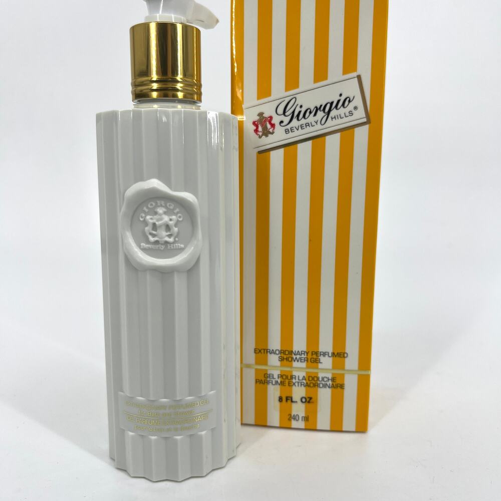 Giorgio Beverly Hills Vintage Extraordinary Perfumed Bath Shower Gel 8 oz
